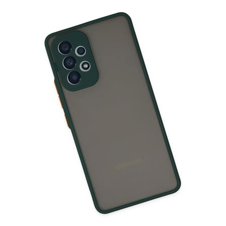 Samsung Galaxy A33 5g Kılıf Montreal Silikon Kapak - Yeşil