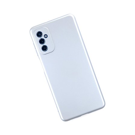 Samsung Galaxy M52 5g Kılıf Nano İçi Kadife Silikon - Sky Blue
