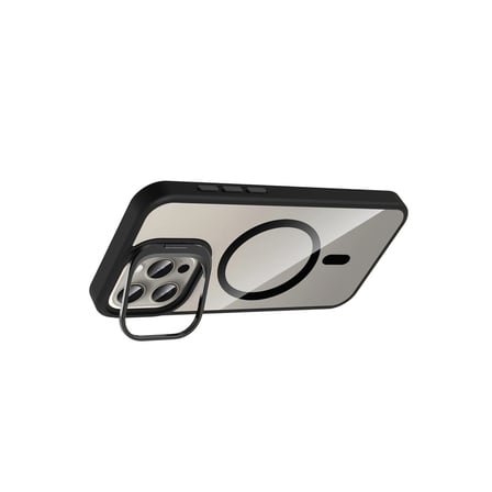 Joko Apple İphone 14 Pro Max Remim Lensli Magsafe Standlı Kapak - Siyah