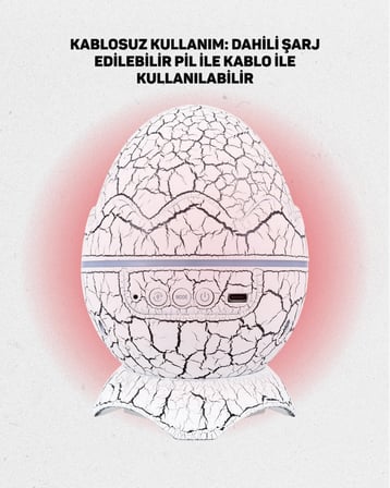 Yüksek Çözünürlüklü LED Galaksi Projektör +  Sesli Uyku Makinesi