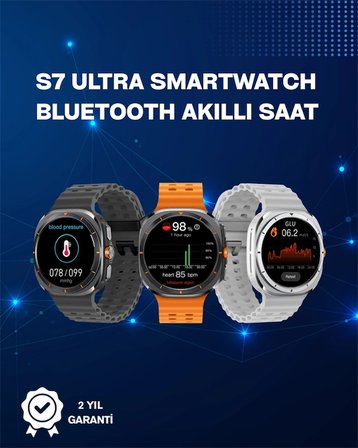 Akıllı Saat | Kalp Ritmi, Nabız ve Uyku Takibi | iOS Uyumlu
