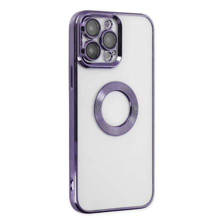 Apple İphone  Pro Max Kılıf Slot Silikon - Mor