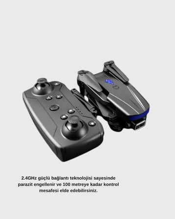 Wi-Fi Bağlantılı K Drone Katlanabilir ve ° Takla Özellikli