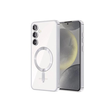 Samsung Galaxy S24 Kılıf Kross Magnetice Kapak - Titan Gri