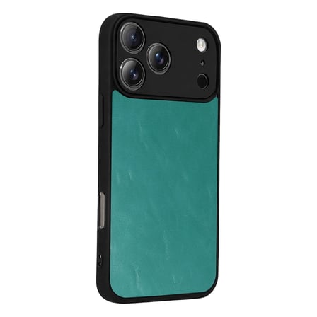 Apple İphone  Pro Max Aras Deri Kapak - Açık Yeşil