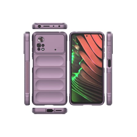 Xiaomi Poco X Pro g Kılıf Optimum Silikon - Mor