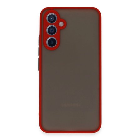 Samsung Galaxy A34 5g Kılıf Montreal Silikon Kapak - Kırmızı