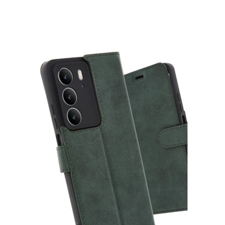 Realme C75 4g Trend S Plus Kapaklı Kılıf - Koyu Yeşil