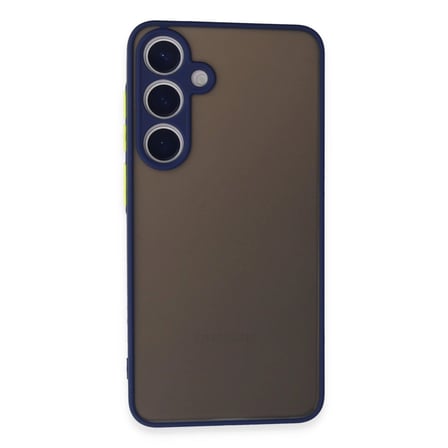 Samsung Galaxy S24 Kılıf Montreal Silikon Kapak - Lacivert