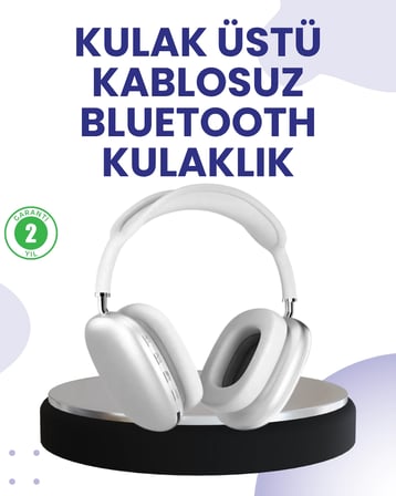 400 mAh Bataryalı Kablosuz Kulaklık | BT 5.0, Müzik & Görüşme