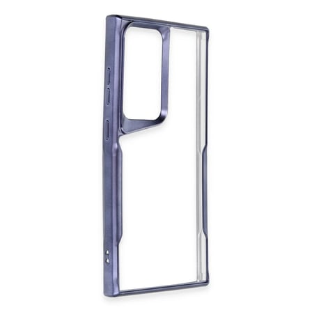 Samsung Galaxy S25 Ultra Kılıf Boyi Silikon Kapak - Lacivert