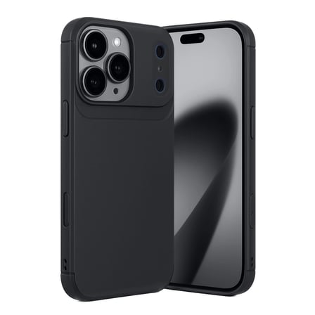 Apple İphone 17 Pro Max Auto Focus Karbon Kapak - Siyah