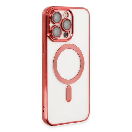 Apple İphone  Pro Kılıf Kross Magneticsafe Kapak - Kırmızı