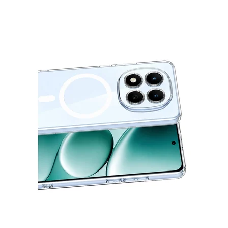 Xiaomi Redmi Note 15 Pro 4g Combo Sert Şeffaf Magsafe Kapak - Şeffaf