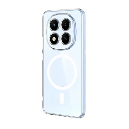 Xiaomi Redmi Note 15 Pro 4g Combo Sert Şeffaf Magsafe Kapak - Şeffaf