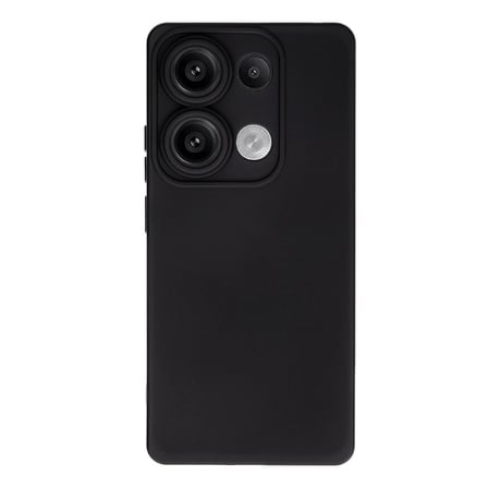 Xiaomi Redmi Note 13 4g Kılıf Nano İçi Kadife Silikon - Siyah
