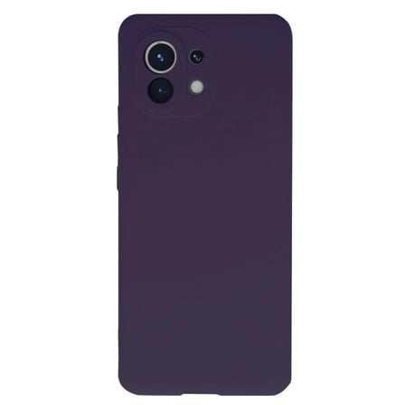Xiaomi Mi 11 Kılıf Nano İçi Kadife Silikon - Mor