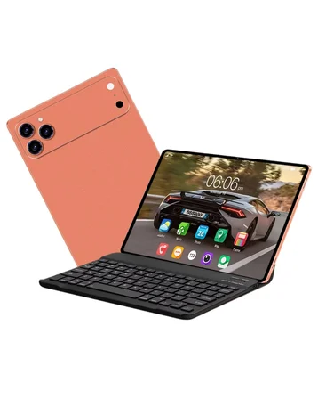 Android Tablet Klavyeli Set Stylus Kalem Kılıf Cam Dahil