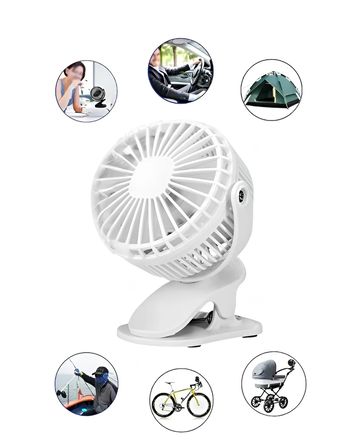 Koşu Bandı ve Çadır İçin Taşınabilir USB Fan
