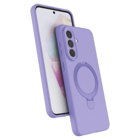 Samsung Galaxy A57 5g Regal Magsafe Standlı Kapak - Lila