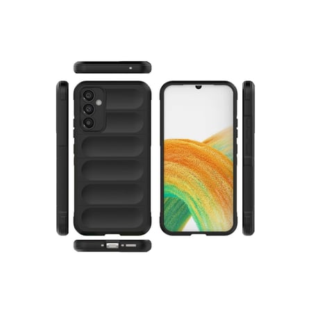 Samsung Galaxy A05s Kılıf Optimum Silikon - Siyah