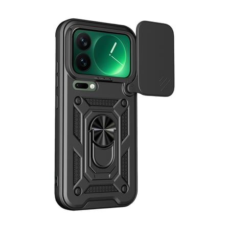 Xiaomi Mi 17 Pro Pars Lens Yüzüklü Silikon - Siyah