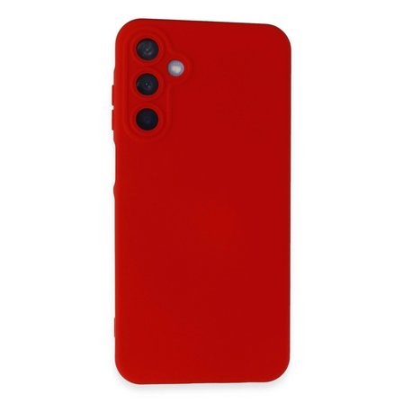 Samsung Galaxy A05s Kılıf Nano İçi Kadife Silikon - Kırmızı