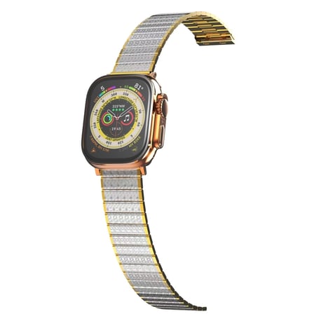Apple Watch mm Made Metal Kordon (saat Değildir) - Gümüş-gold