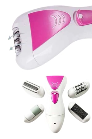 Şarjlı Epilasyon Cihazı Çok Başlıklı Ayak Bakımına Uygun Epilatör Aleti