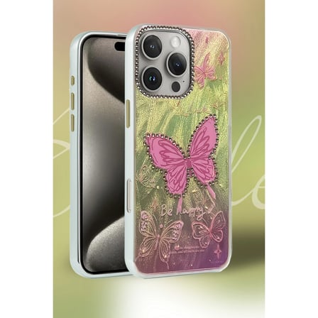 Apple İphone 14 Pro Kılıf Blade Aynalı Desenli Kapak - Desen 8