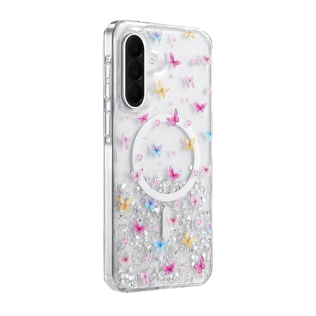 Onegif Samsung Galaxy A56 Misk Simli Magsafe Kapak - Desen 4