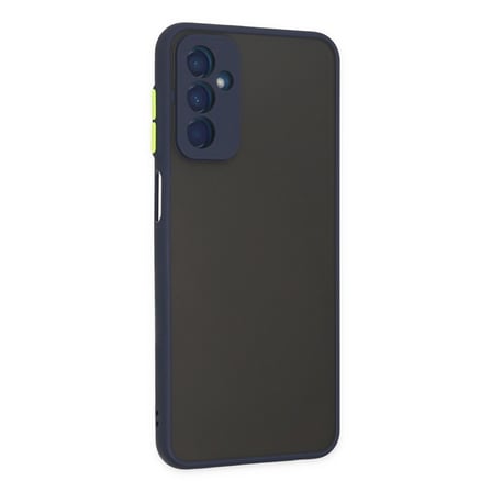 Samsung Galaxy M13 Kılıf Montreal Silikon Kapak - Lacivert