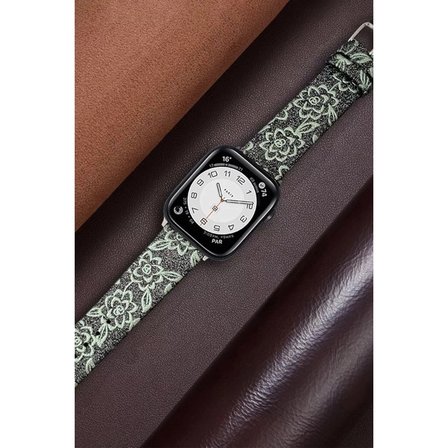 Apple Watch mm Creeper Desenli Kordon (saat Değildir) - Kahverengi