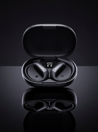 Kulak Kancalı  Kablosuz Kulaklık Uzun Pil Ömürlü Şarj Kutulu