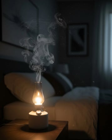 280 ml Retro Tasarım LED Işıklı USB Nemlendirici Aroma Difüzör