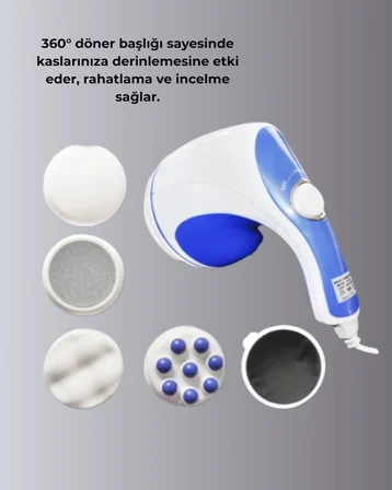 Ev Tipi Profesyonel Masaj Aleti – Tüm Vücut İçin Uygun