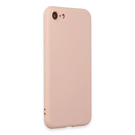 Apple İphone 7 Kılıf First Silikon - Pudra