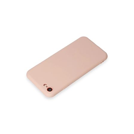 Apple İphone 7 Kılıf First Silikon - Pudra