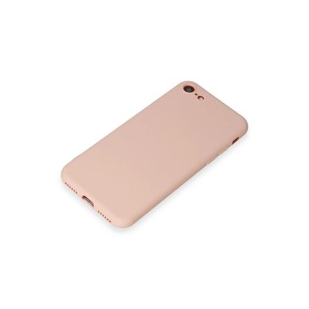 Apple İphone 7 Kılıf First Silikon - Pudra
