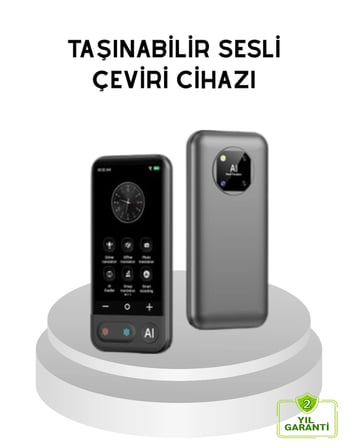 Taşınabilir Akıllı Tercüme Cihazı – Gerçek Zamanlı Ses ve Metin Çevirisi
