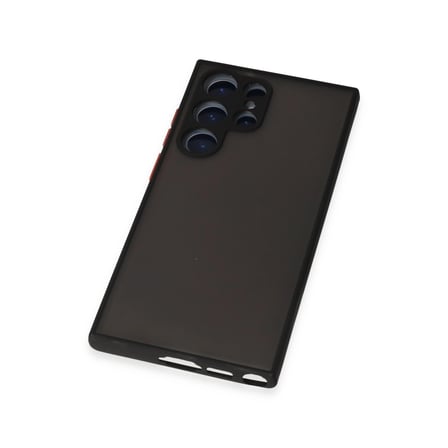 Samsung Galaxy S23 Ultra Kılıf Montreal Silikon Kapak - Siyah