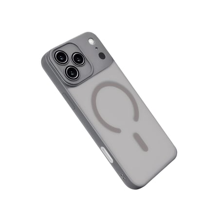 Apple İphone  Pro Max Jota Lensli Magsafe Kapak - Titan Gri