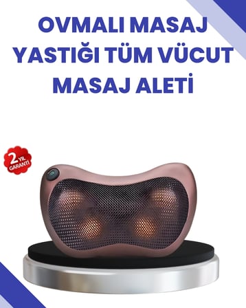 Toplu Derin Yoğurma Masaj Yastığı Ev ve Araç Kullanımına Uygun