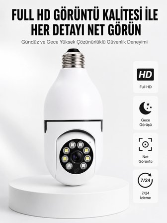 İki Yönlü Ses Destekli Full HD Akıllı Kamera Yeni Nesil
