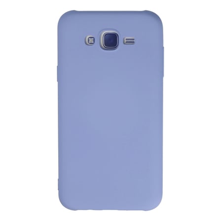 Samsung Galaxy J7 Kılıf Nano İçi Kadife Silikon - Lila