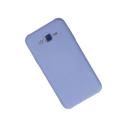 Samsung Galaxy J7 Kılıf Nano İçi Kadife Silikon - Lila
