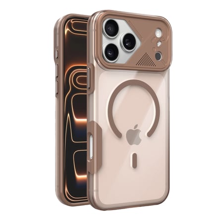 Joko Apple İphone 17 Pro Max Zinko Magsafe Kapak - Çöl Titanyum