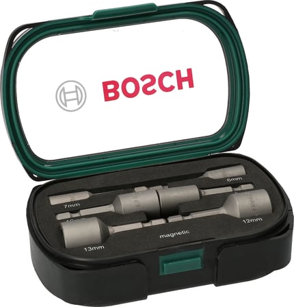 Bosch Professional Accessories Lokma Anahtarı Ucu Seri, Yeşil, 6 Adet