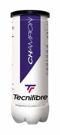 Tecnifibre Champion Tenis Topları, Üniseks Yetişkin, Sarı, AB
