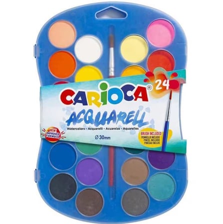 Carioca Sulu 30 Mm. Fırçalı 24'Lü Yeni
